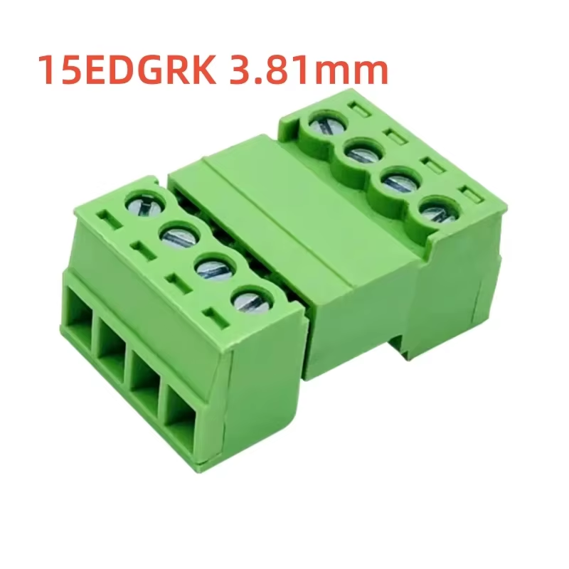 Screw Terminal Block - 5 세트 15EDGRK 3.81mm 2/3/4/5/6-12 핀