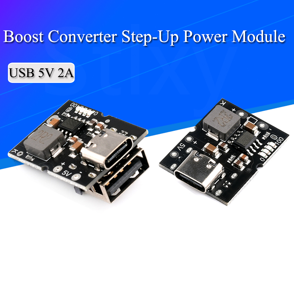 Li Ion Charger Module - Type-C USB 5V 2A 부스트 컨버터