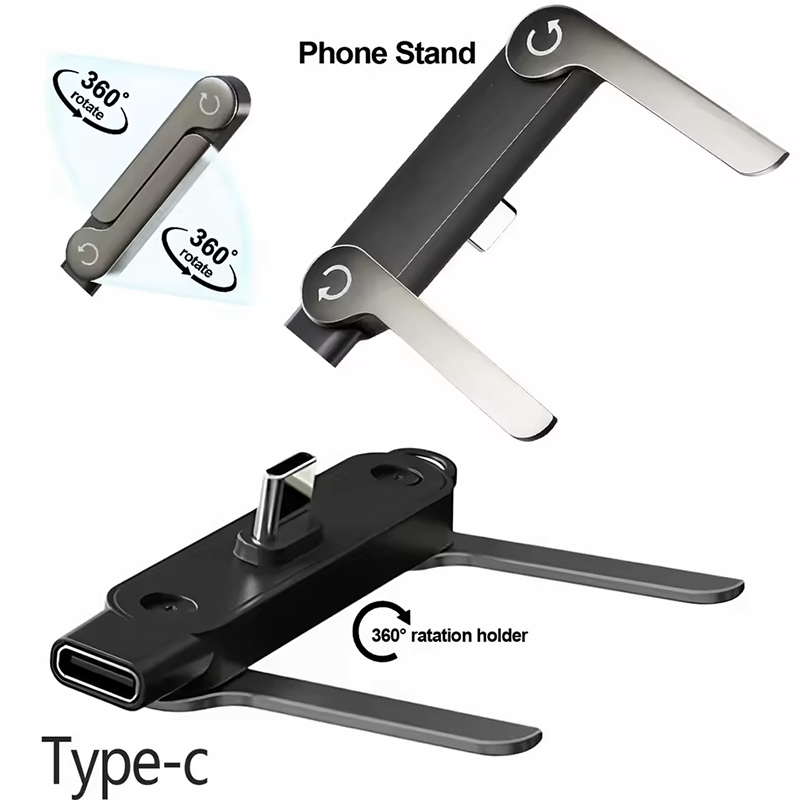 Usb C Cable - 플랫형 C타입 휴대폰 충전 브래킷 어댑터