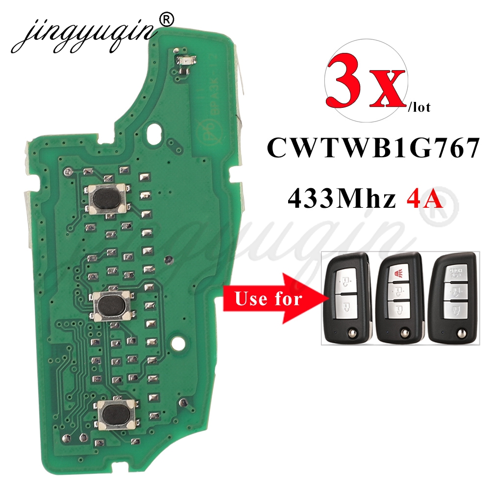 Proto Board - Jingyuqin 3pcs 회로 기판 433MHz 4A