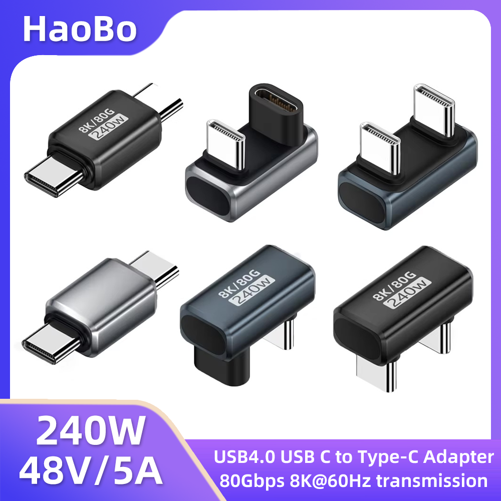 Ipex Connector - USB 4.0 C타입 to Type-C PD240W
