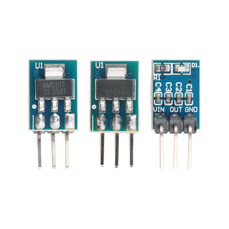 Ams1117 Module - 【F】AMS1117-3.3 선형 전압 조정기 보드 1개,