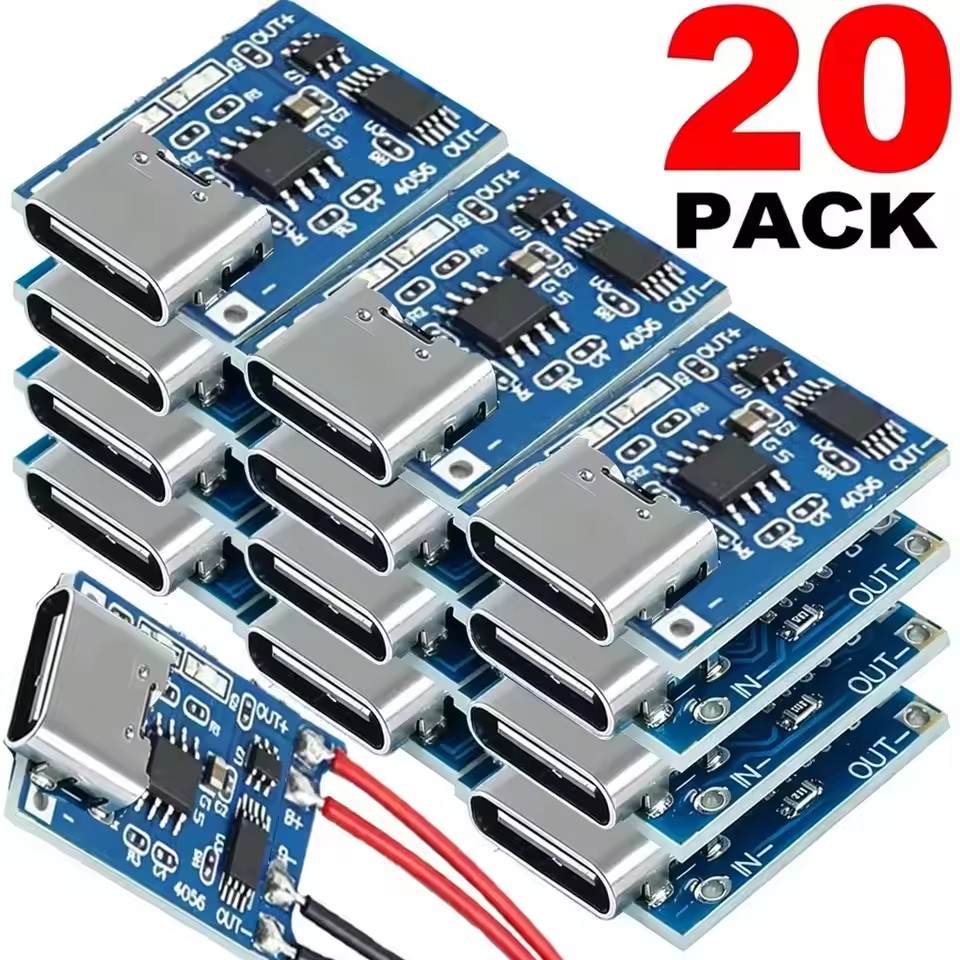 Tp4056 Module - USB Type-C TP4056 충전 모듈, 5V