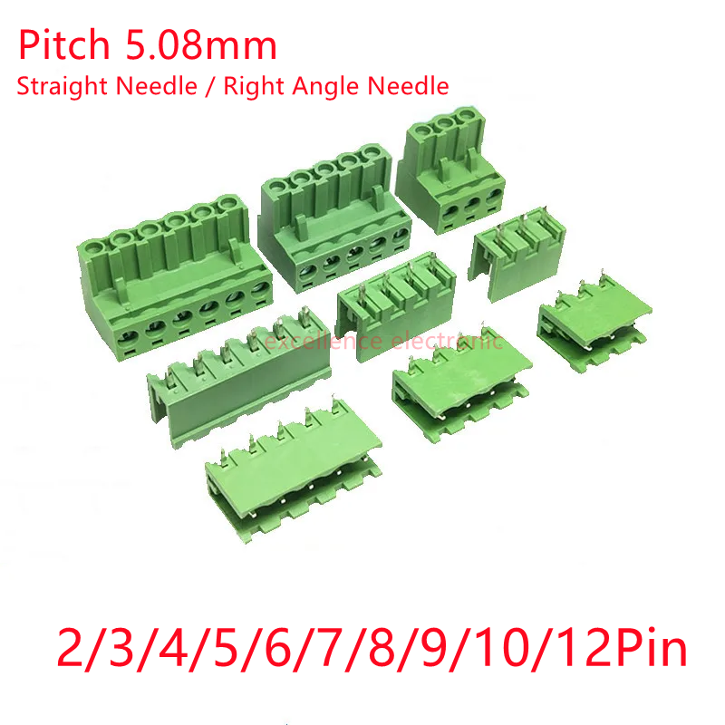 Screw Terminal Block - 5 쌍 5.08mm 터미널 블록 2/3/4/5/6/7/8/9/10/12P