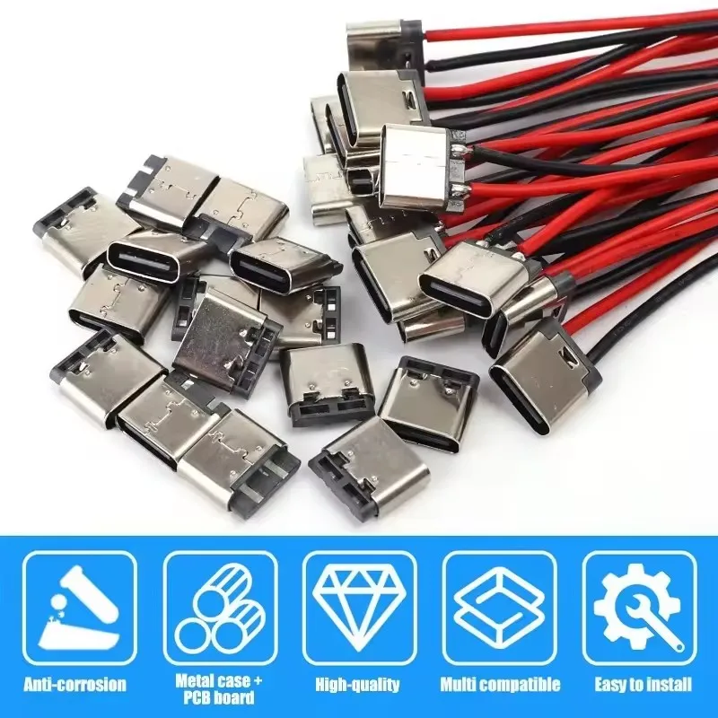 5~20개입, Type-C 2핀, 납땜형, 방수 USB - Usb C Cable 리뷰 및 가격