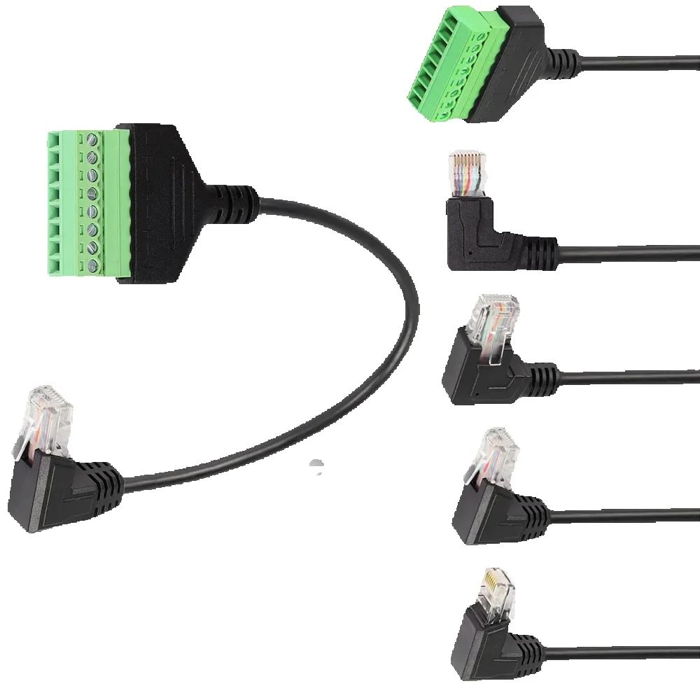 Rj45-나사 고정 터미널 블록 8p 커넥터 이더넷 R - Screw Terminal Block 리뷰 및 가격