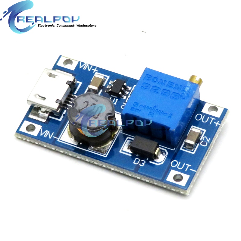 MT3608 DC-DC 조정 가능한 부스트 모듈 2A  - Tp4056 Module 리뷰 및 가격