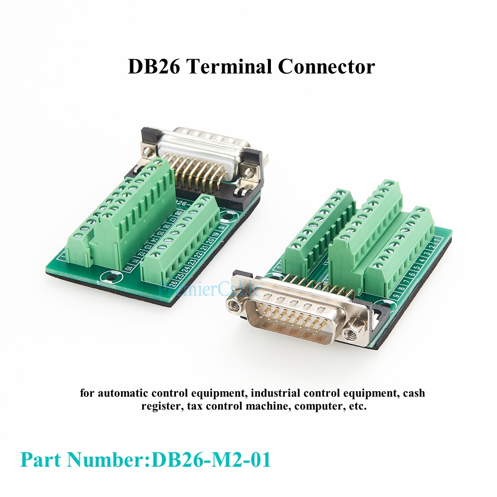 DB26 남성형 터미널 블록 머시닝 D-SUB 26핀  - Screw Terminal Block 리뷰 및 가격