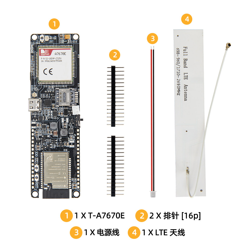 LILYGO T-A7670E ESP32 모듈, WiFi - Esp32 Battery Holder Lipo 리뷰 및 가격
