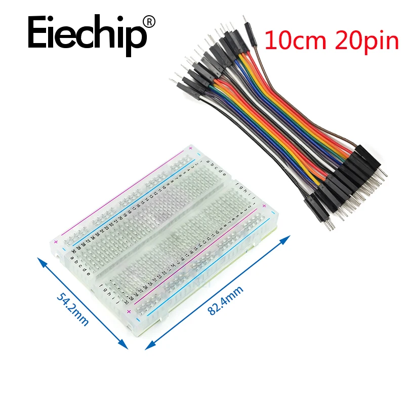 400 포인트 솔더리스 PCB 브레드 보드 미니 테스트 - Breadboard 400 Point 리뷰 및 가격