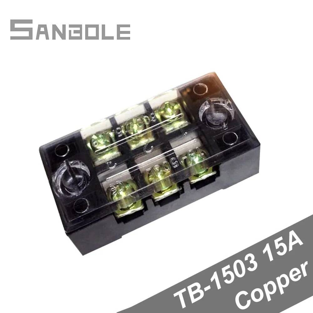 10pcs 이중 행 구리 TB-1503 스트립 나사 터 - Screw Terminal Block 리뷰 및 가격