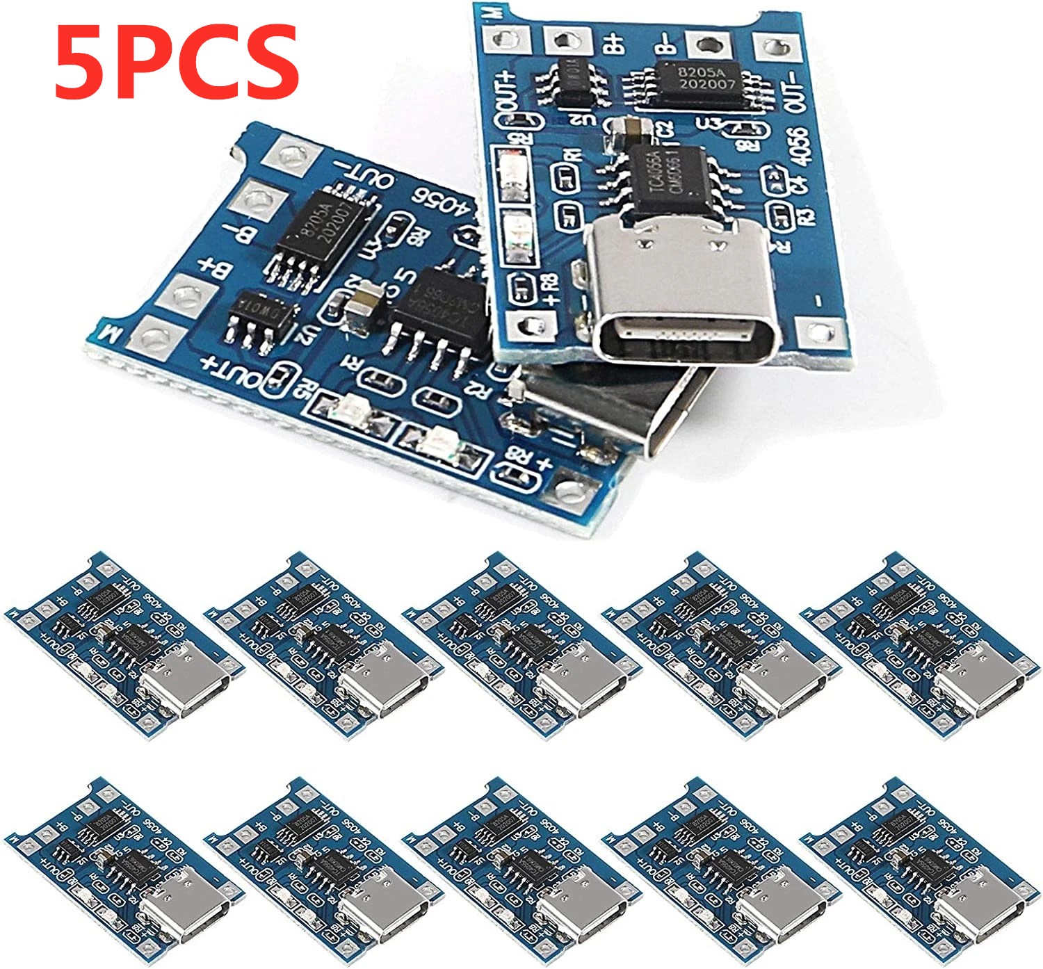 2/5PC Type-C 마이크로 미니 5V1A 1865 - Tp4056 Module 리뷰 및 가격