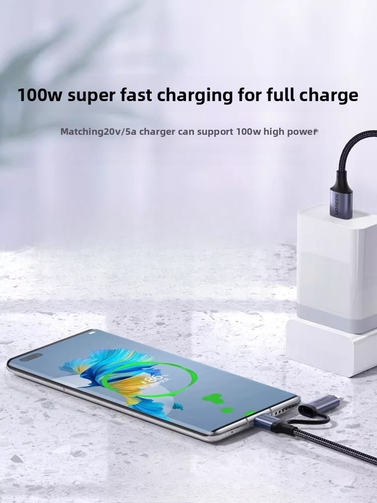 UGREEN US324 2-in-1 6A 66W 고속  - Micro Usb Cable 리뷰 및 가격