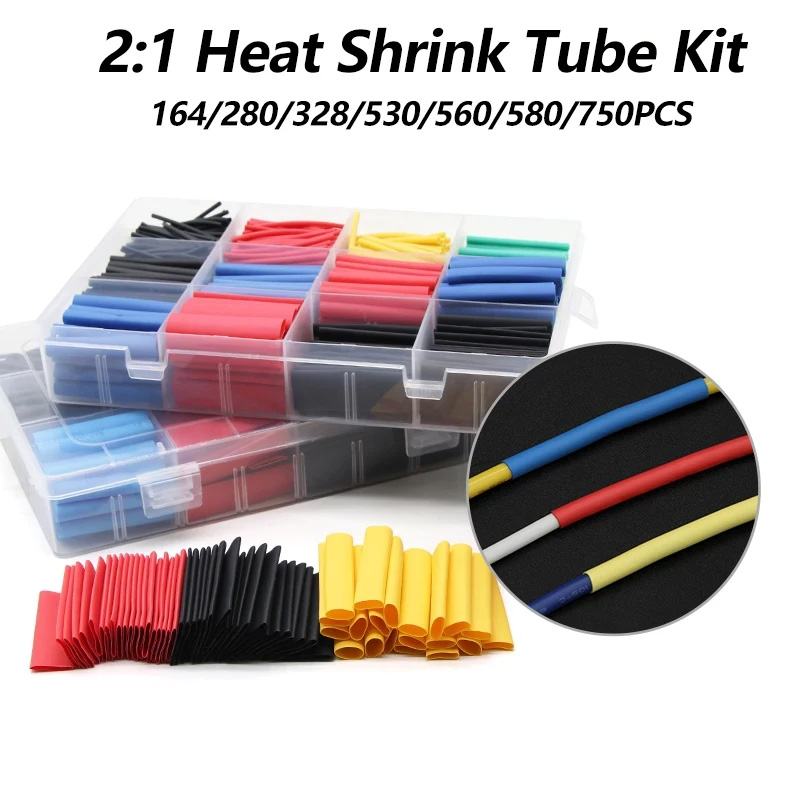 2:1 열수축 튜브 키트 내열성 수축 튜브 와이어 랩핑 - Jumper Wire Kit 리뷰 및 가격