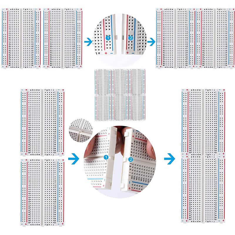 MB-102 MB102 브레드보드 400 830 포인트 - Breadboard 400 Point 리뷰 및 가격