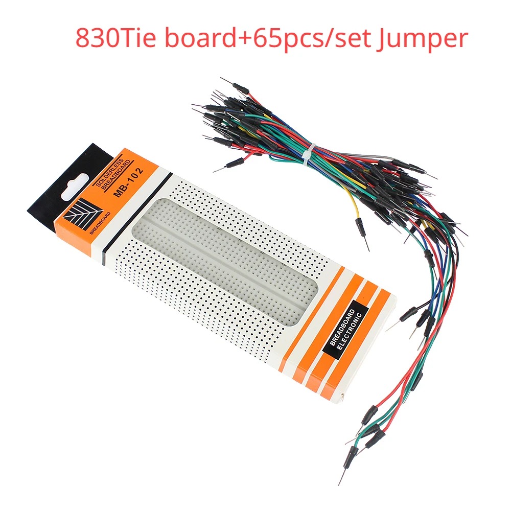 400 830 포인트 브레드보드 키트(듀퐁 케이블 포함 - Breadboard 400 Point 리뷰 및 가격